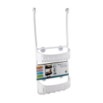 Shower Caddy, PP with suction cups - 70 x 30cm